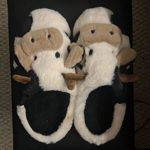 Cow slippers
